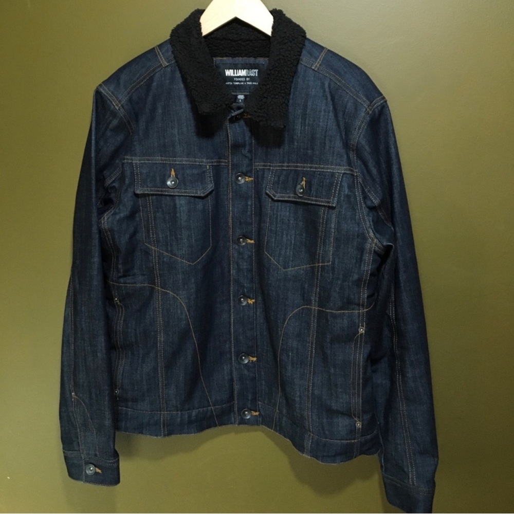 William Rast Denim Sherpa Jacket
